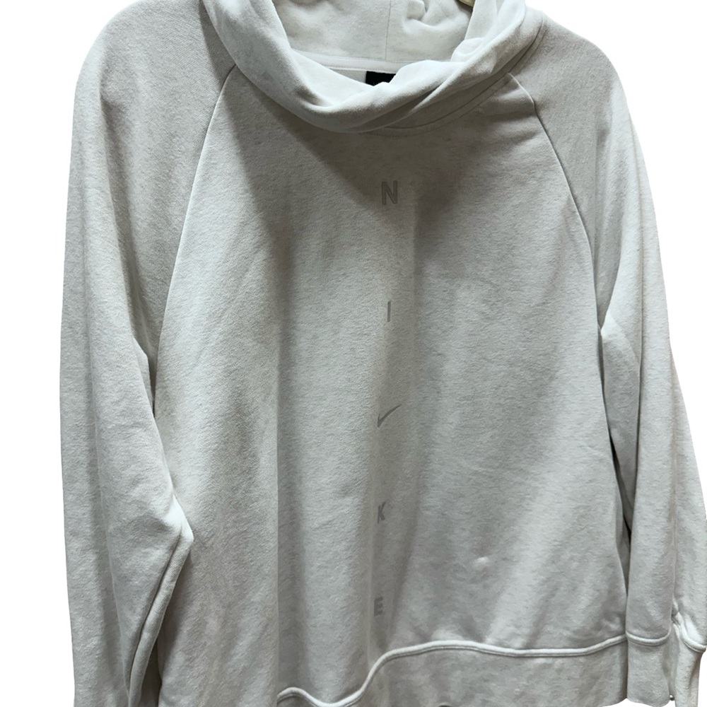 Nike Cream Cowl Neck Sweater